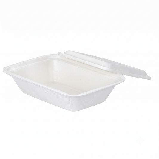 26 oz (750ml) Container Lid, Biodegradable Cornstarch