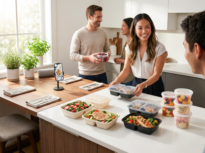 24oz Rectangular PP Container