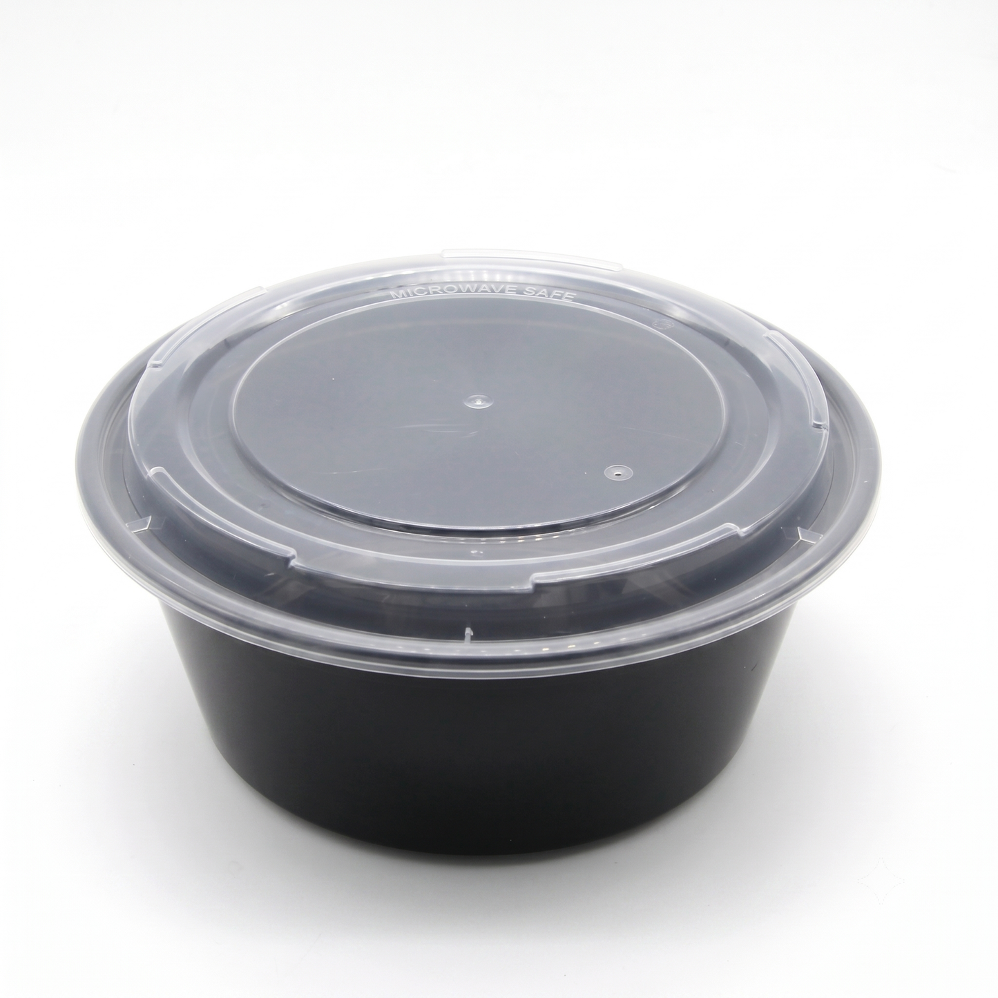 85oz Meal Prep Bowl with Lids (90 Sets, 180Pcs), Heavy Duty Microwavable PP Round Container, Noodle Bowl